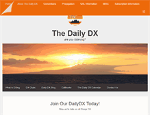 Tablet Screenshot of dailydx.com